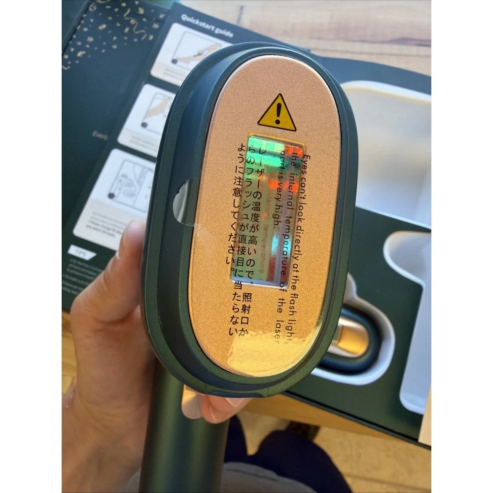 BoSidin Painless Permanent Hair Removal Device for Women & Men - Body and Face